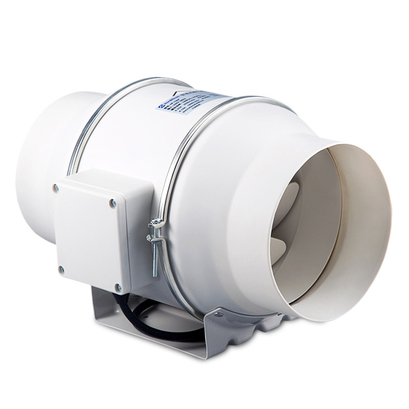 Home Bathroom Extractor Fan - Kipas Ventilasi Saluran Udara Inline 6''