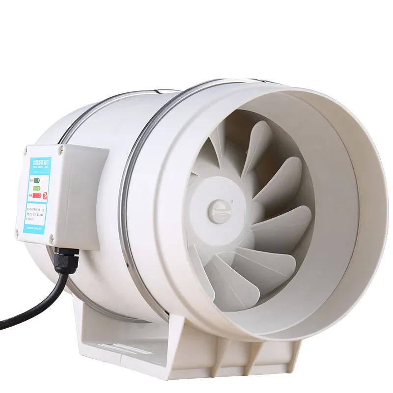 Home Bathroom Extractor Fan - Kipas knalpot 4/5/6 inci 220V, Ventilator