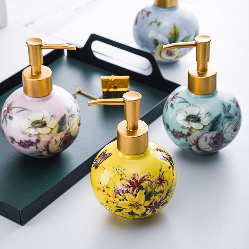 Home Bathroom Essentials - Wadah dekorasi bunga dan burung, wadah