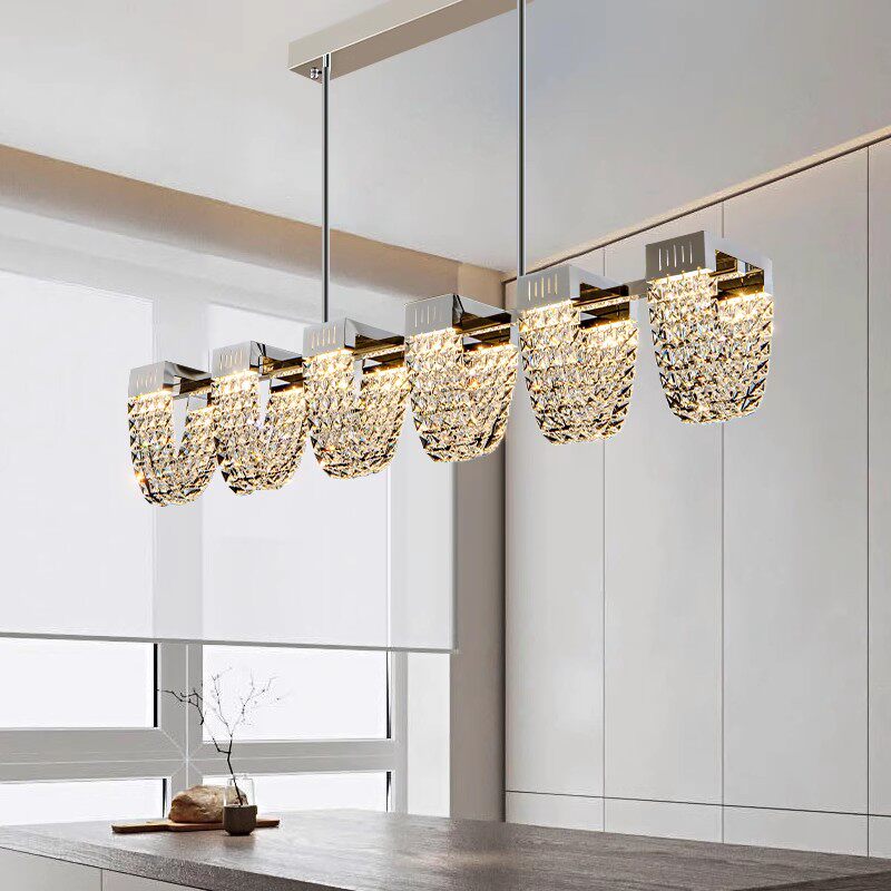 Home Of The Year Bathroom - Lampu Gantung LED Kristal K9 Postmodern