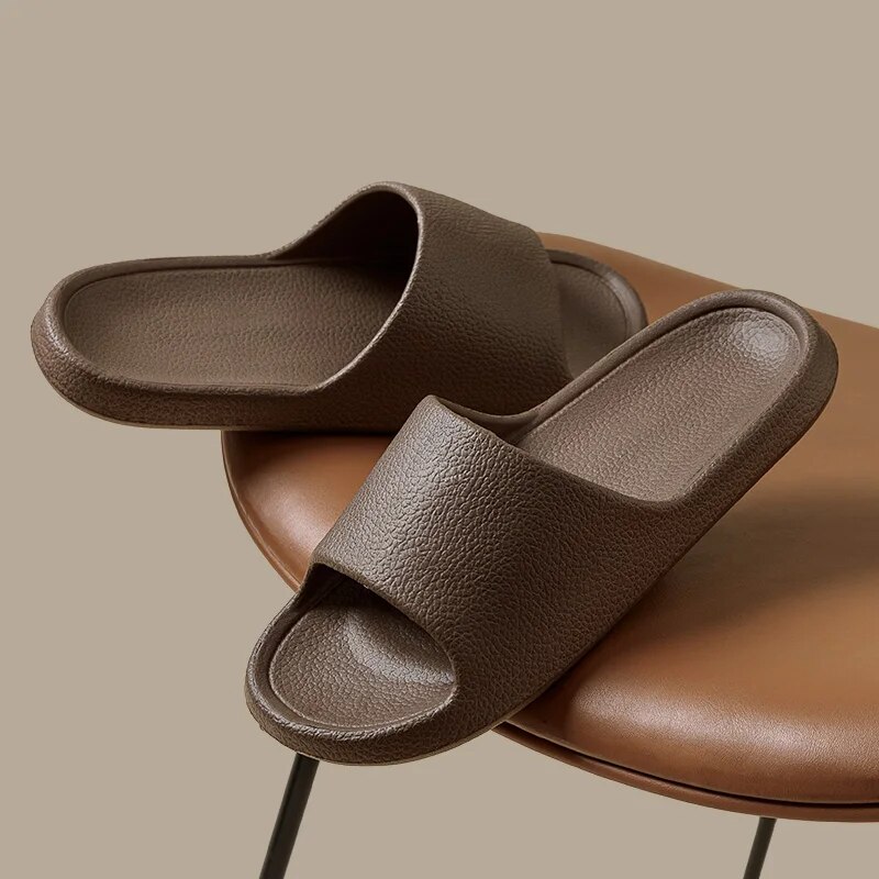 Sandal kamar mandi, sandal pij - Home Bathroom Size ulasan dan harga