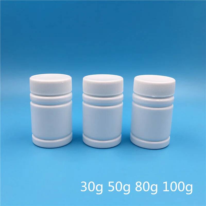 50 Pcs Botol Plastik HDPE Puti - Bath Salts Jar ulasan dan harga
