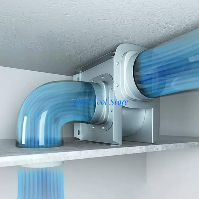 A2UD 50Mm 220V 50Hz 12W Kipas  - Home Bathroom Extractor Fan ulasan dan harga