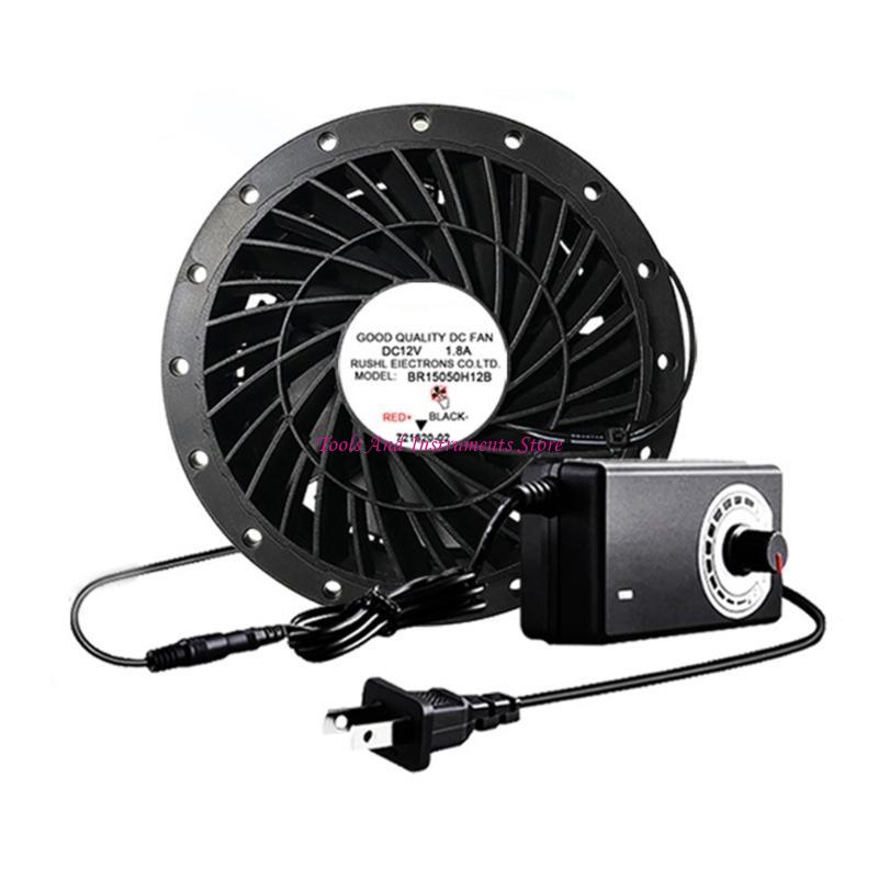 6500rpm 12V Kamar Mandi Ekstra - Home Bathroom Extractor Fan ulasan dan harga