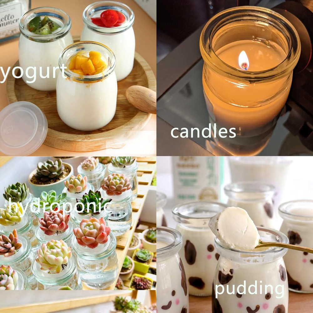60 Pcs Stoples Kaca Mini 3.4 o - Bath Salts Jar ulasan dan harga