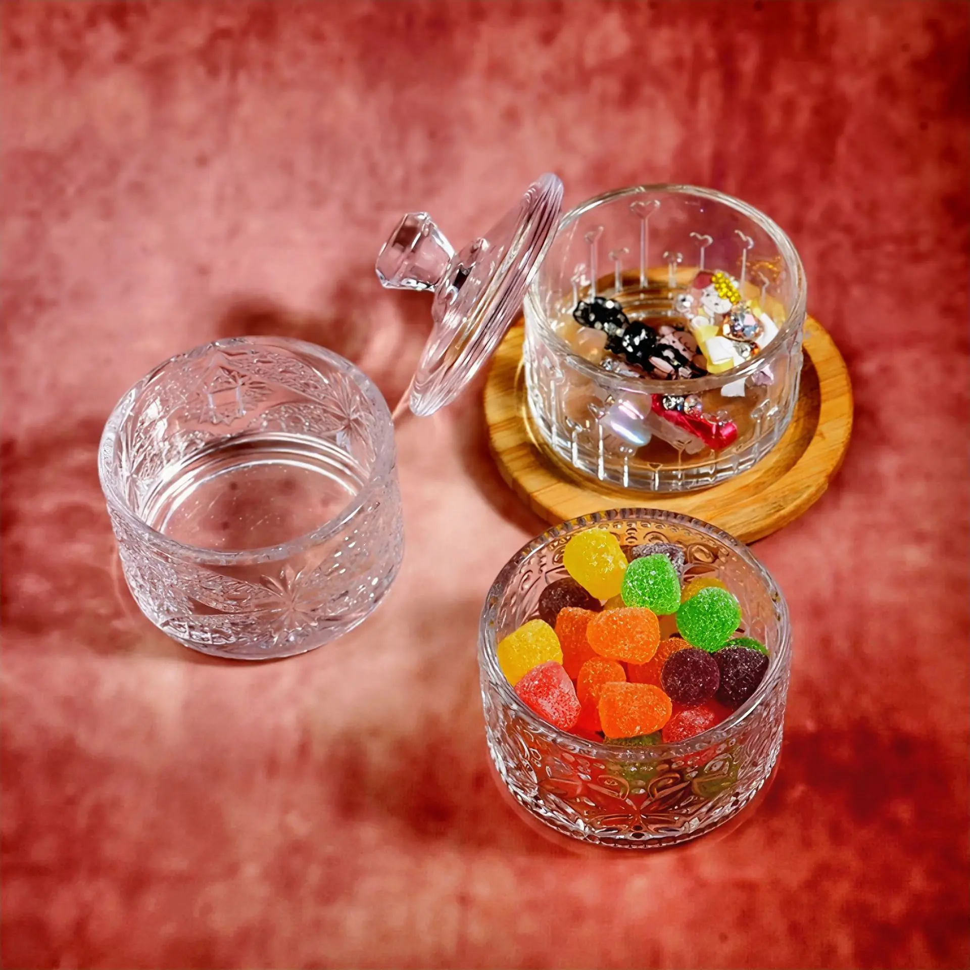 Stoples Permen Kaca dengan Tut - Bath Salts Jar ulasan dan harga