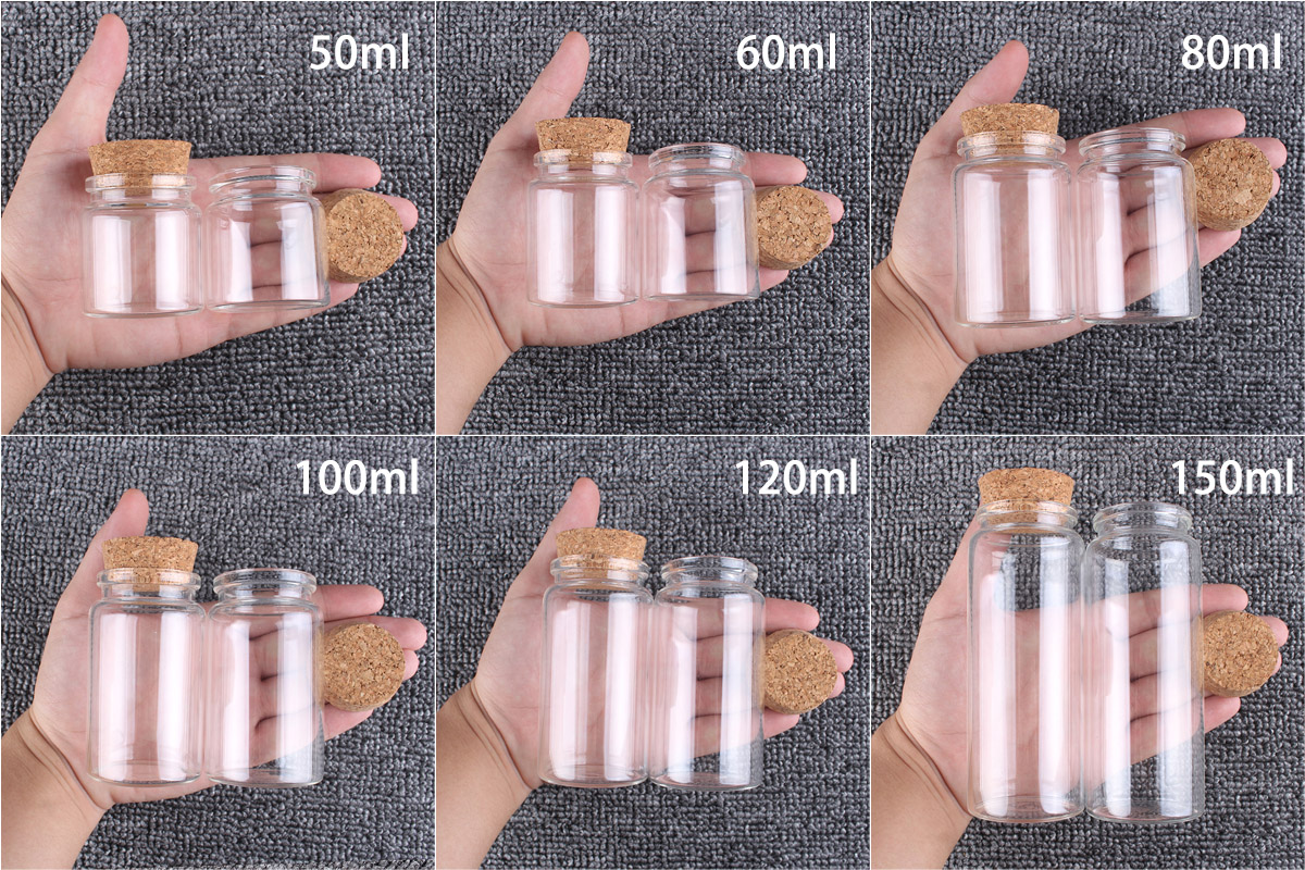 2Pcs/50Ml 60Ml 80Ml 100Ml 120M - Bath Salts Jar ulasan dan harga