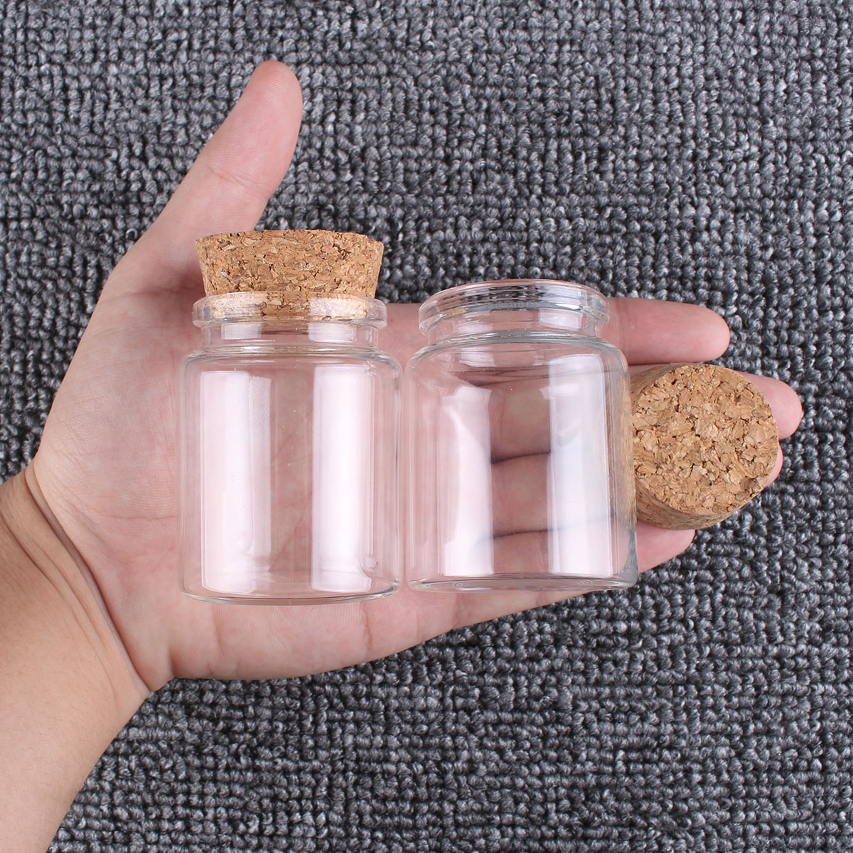2Pcs/50Ml 60Ml 80Ml 100Ml 120M - Bath Salts Jar ulasan dan harga