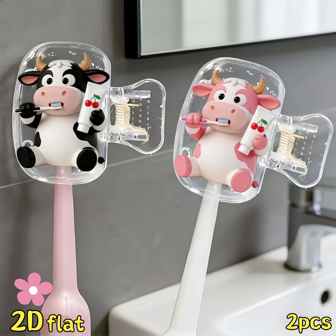 2 buah Tempat Sikat Gigi Berbe - Home Bathroom Essentials ulasan dan harga