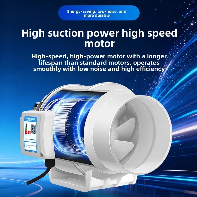 Kipas Exhaust Rumah Tangga Sen - Home Bathroom Extractor Fan ulasan dan harga