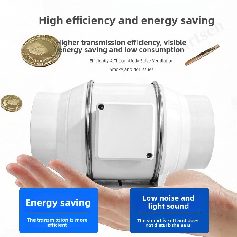 Kipas Exhaust Rumah Tangga Sen - Home Bathroom Extractor Fan ulasan dan harga