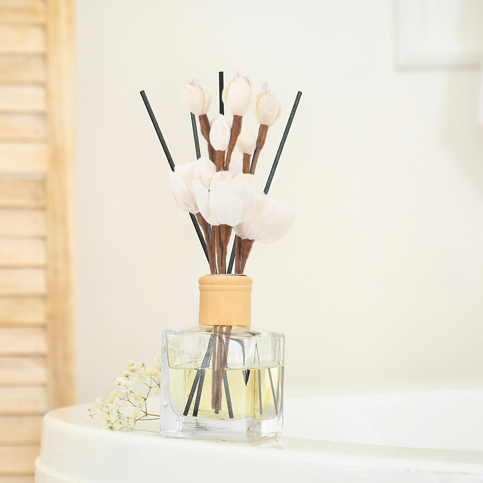 3Pcs Stik Diffuser Kertas Nasi - Home Bathroom Essentials ulasan dan harga