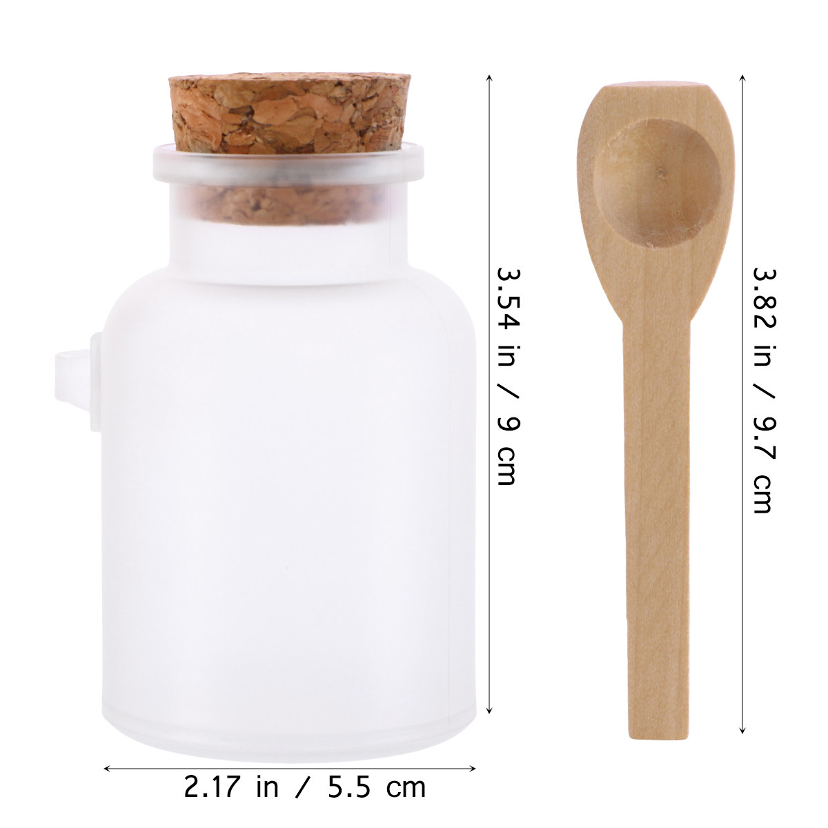 Botol Garam Mandi Plastik ABS  - Bath Salts Jar ulasan dan harga
